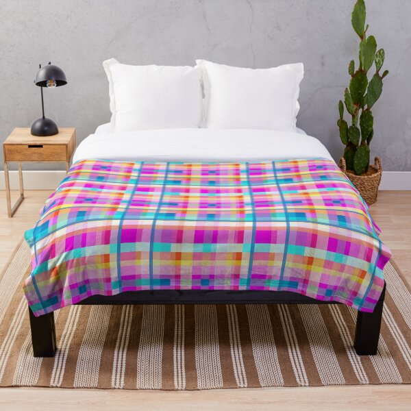 Item preview, 70s Pop Art Plaid Seamless Repeat designed and sold by Sharon Schwalbe.