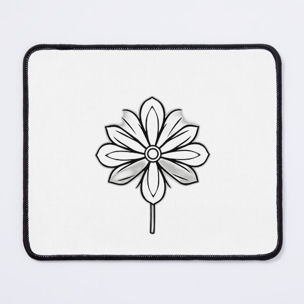 Item preview, Minimalist Black-Line Flower Art designed and sold by sharon1210.