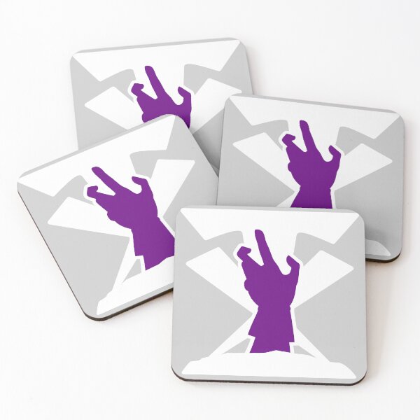 Item preview, HAND FROM GRAVE (Purple on White) designed and sold by MaidenofIron157.