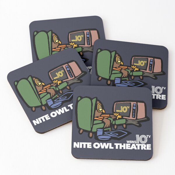 Item preview, Nite Owl Theatre - Retro Defunct Horror Host Movie TV Series designed and sold by darklordpug.