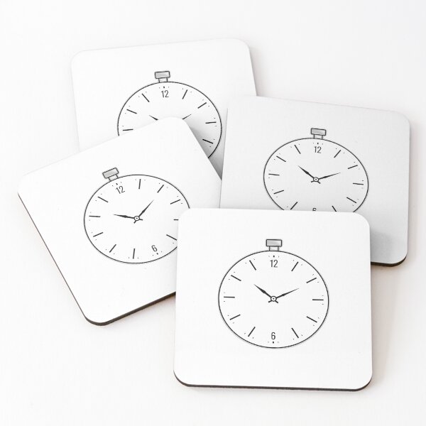 Item preview, Minimalist Black Line Clock Art designed and sold by sharon1210.