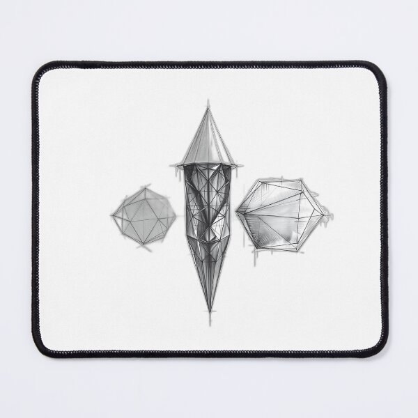 Item preview, Geometric Charcoal Sketch designed and sold by sharon1210.