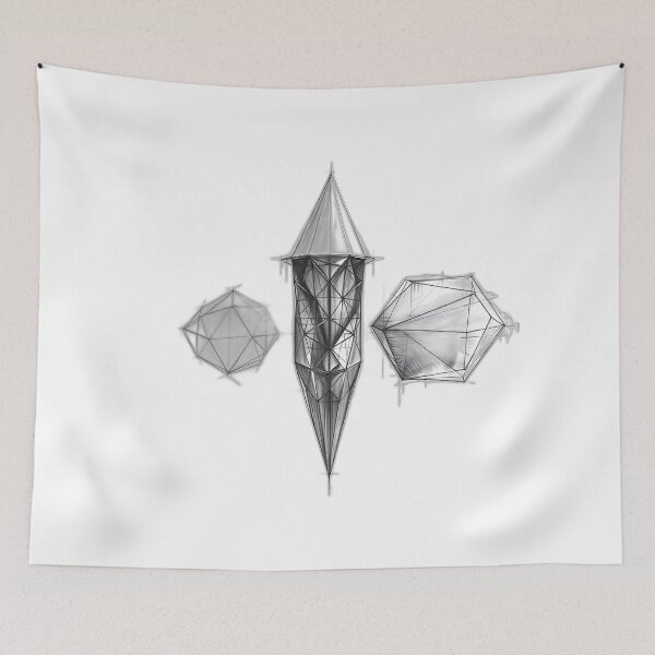Item preview, Geometric Charcoal Sketch designed and sold by sharon1210.