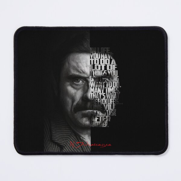 Item preview, Al Swearengen Quote Artwork – Deadwood Minimalist Character Design designed and sold by Enea Kelo.