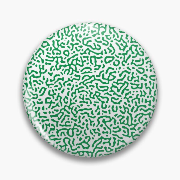 Item preview, Abstract Turing Pattern Puffer Fish Green designed and sold by FunnyFeelingStudio.