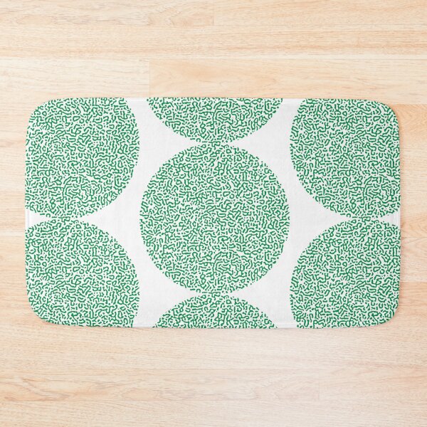 Item preview, Abstract Turing Pattern Puffer Fish Green designed and sold by FunnyFeelingStudio.