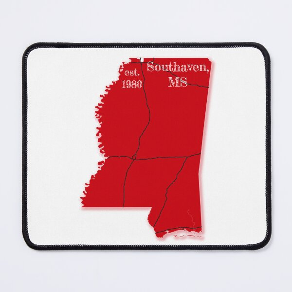 Item preview, Southaven, MS [Red] designed and sold by PhilbonianDezin.