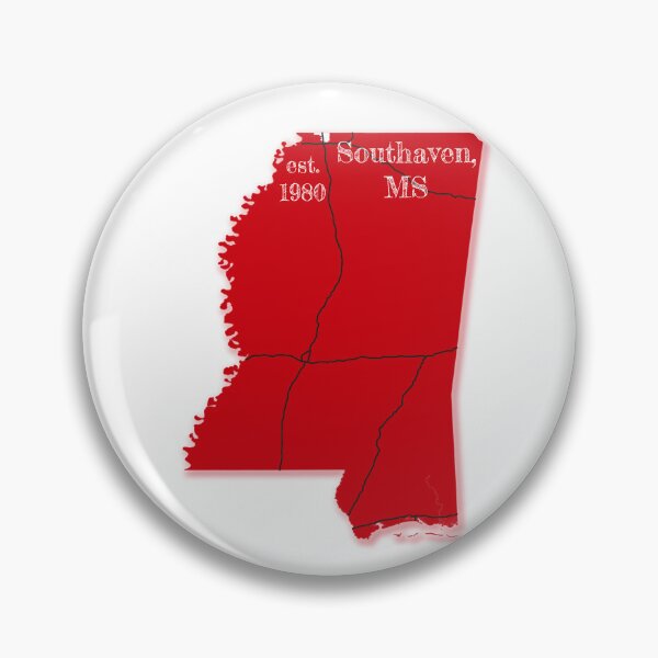 Item preview, Southaven, MS [Red] designed and sold by PhilbonianDezin.