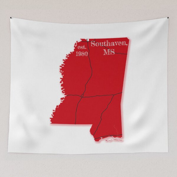 Item preview, Southaven, MS [Red] designed and sold by PhilbonianDezin.