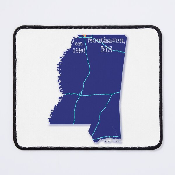 Item preview, Southaven, MS [Blue] designed and sold by PhilbonianDezin.