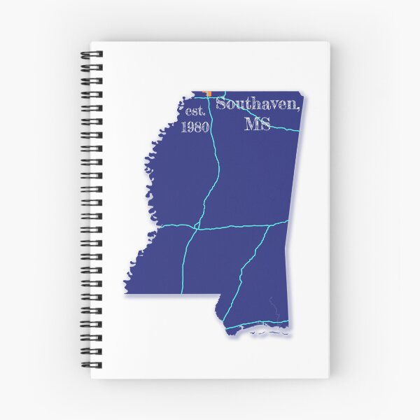 Item preview, Southaven, MS [Blue] designed and sold by PhilbonianDezin.