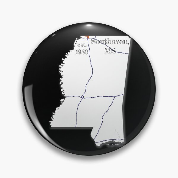 Item preview, Southaven, MS [White] designed and sold by PhilbonianDezin.