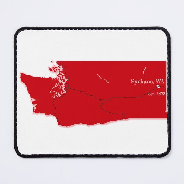 Item preview, Spokane, WA [Red] designed and sold by PhilbonianDezin.