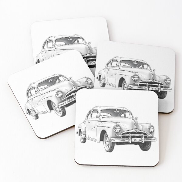 Item preview, Detailed Vintage Car Charcoal Sketch designed and sold by sharon1210.