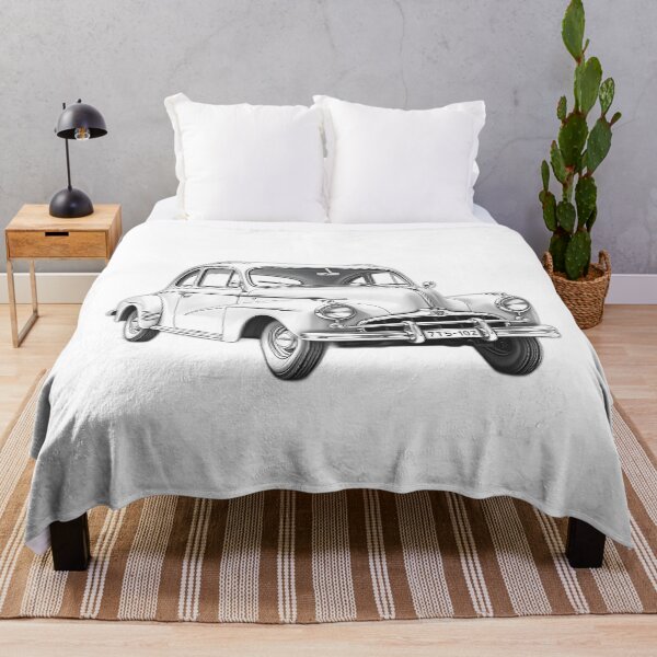 Item preview, Detailed Vintage Car Charcoal Sketch designed and sold by sharon1210.