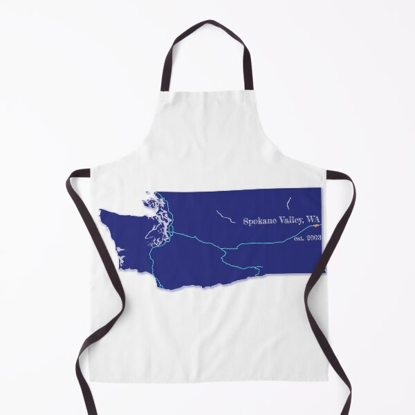 Item preview, Spokane Valley, WA [Blue] designed and sold by PhilbonianDezin.