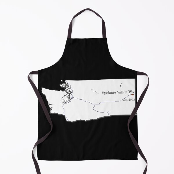 Item preview, Spokane Valley, WA [White] designed and sold by PhilbonianDezin.