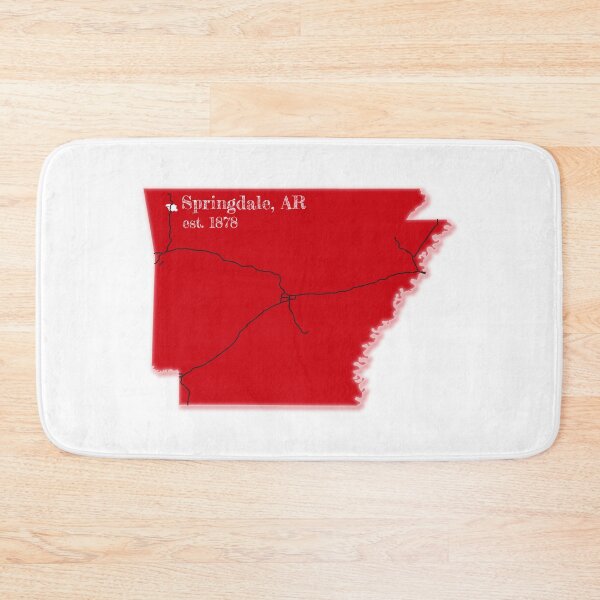 Item preview, Springdale, AR [Red] designed and sold by PhilbonianDezin.