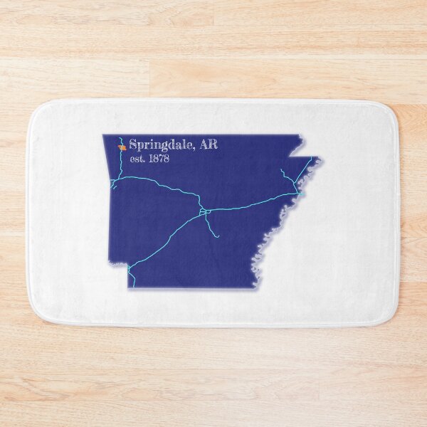 Item preview, Springdale, AR [Blue] designed and sold by PhilbonianDezin.