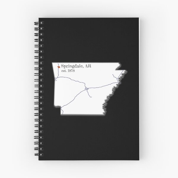 Item preview, Springdale, AR [White] designed and sold by PhilbonianDezin.