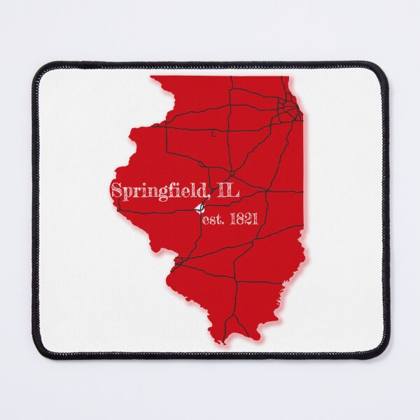 Item preview, Springfield, IL [Red] designed and sold by PhilbonianDezin.