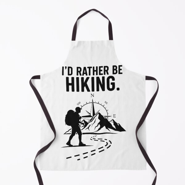 Item preview, I'd Rather Be Hiking designed and sold by Amir Faysal.