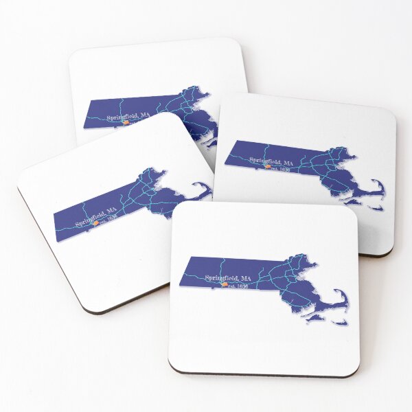 Item preview, Springfield, MA [Blue] designed and sold by PhilbonianDezin.