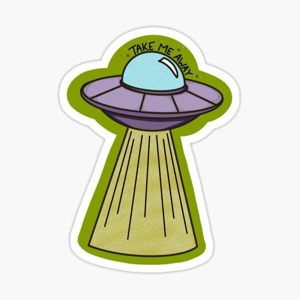 Item preview, Take Me Away Spaceship  designed and sold by Stephanie Russell Designs.
