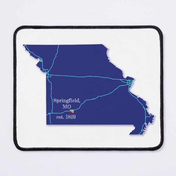 Item preview, Springfield, MO [Blue] designed and sold by PhilbonianDezin.
