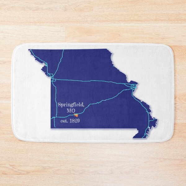 Item preview, Springfield, MO [Blue] designed and sold by PhilbonianDezin.