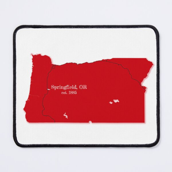 Item preview, Springfield, OR [Red] designed and sold by PhilbonianDezin.
