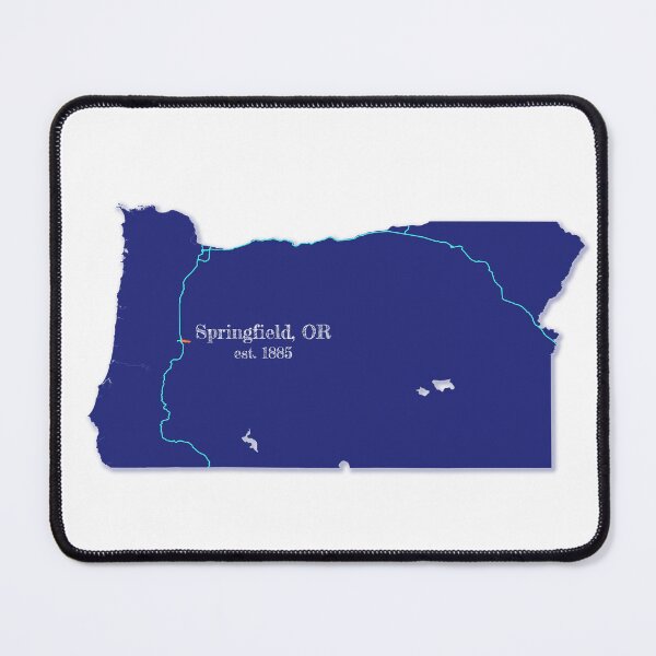 Item preview, Springfield, OR [Blue] designed and sold by PhilbonianDezin.