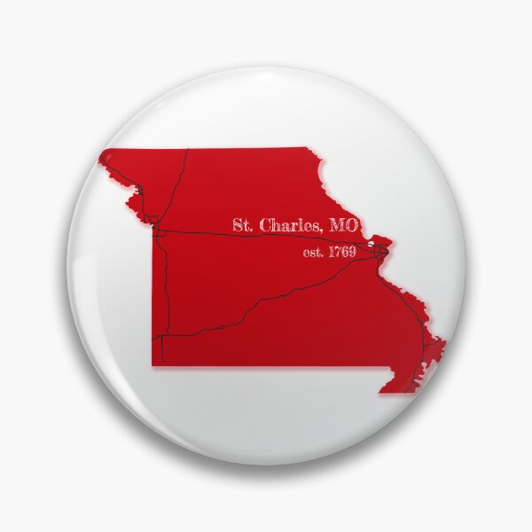 Item preview, St. Charles, MO [Red] designed and sold by PhilbonianDezin.