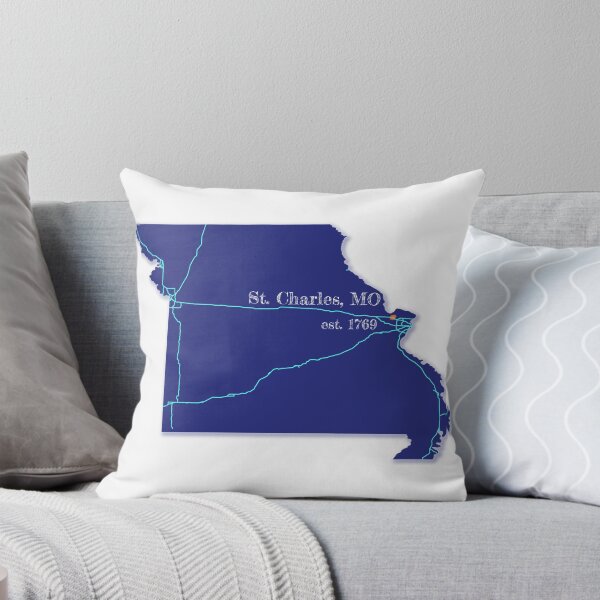 Item preview, St. Charles, MO [Blue] designed and sold by PhilbonianDezin.