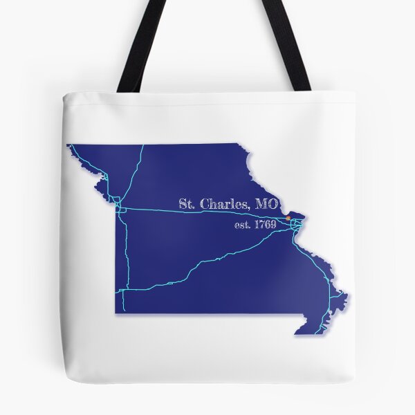 Item preview, St. Charles, MO [Blue] designed and sold by PhilbonianDezin.