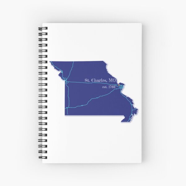 Item preview, St. Charles, MO [Blue] designed and sold by PhilbonianDezin.