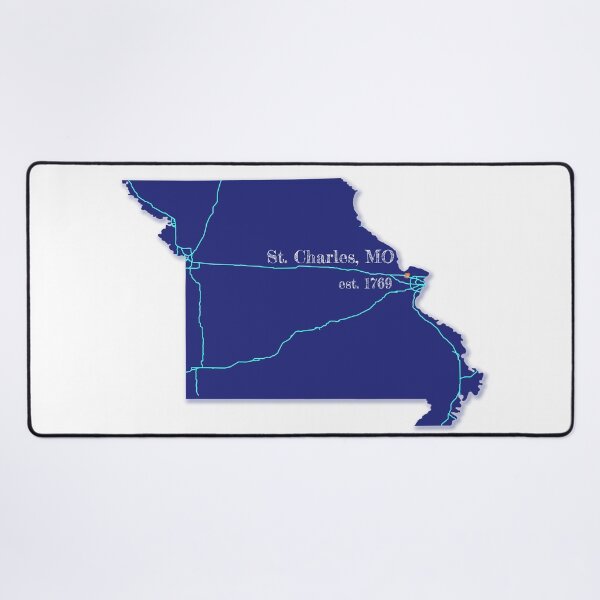Item preview, St. Charles, MO [Blue] designed and sold by PhilbonianDezin.