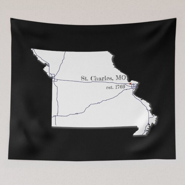 Item preview, St. Charles, MO [White] designed and sold by PhilbonianDezin.