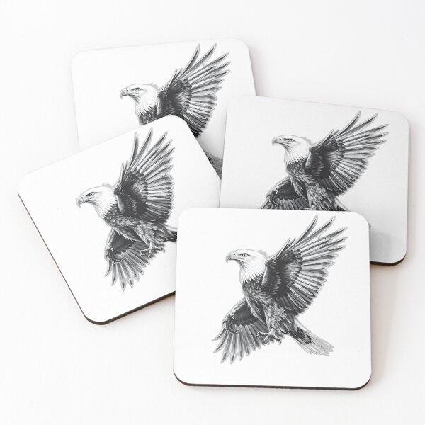 Item preview, Detailed Eagle Charcoal Sketch designed and sold by sharon1210.