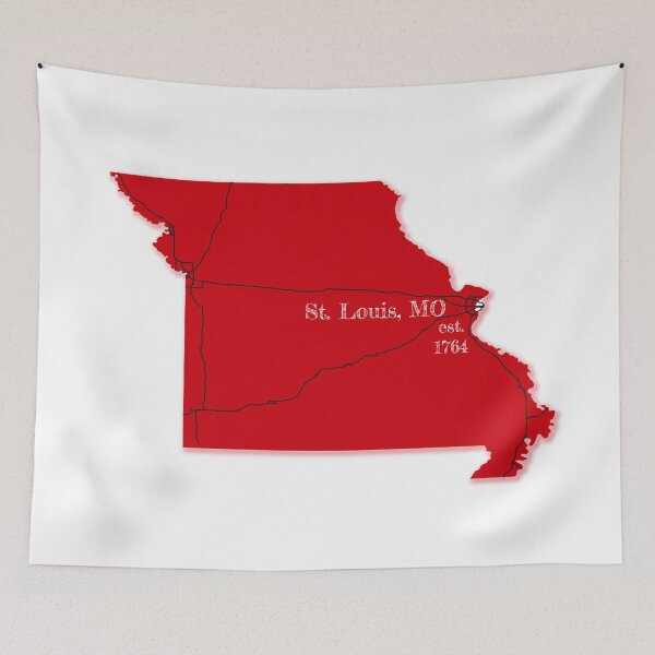 Item preview, St. Louis, MO [Red] designed and sold by PhilbonianDezin.