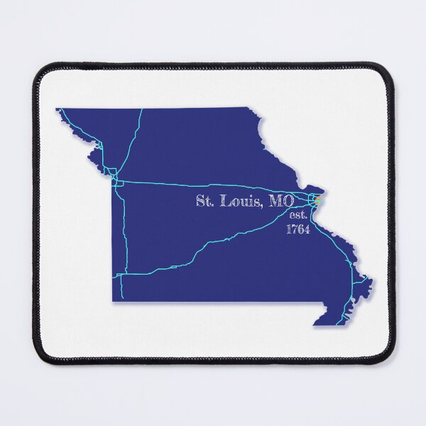 Item preview, St. Louis, MO [Blue] designed and sold by PhilbonianDezin.
