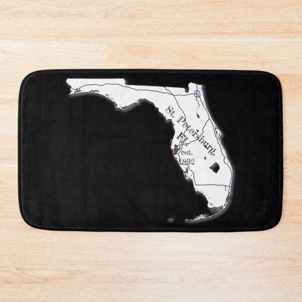 Item preview, St. Petersburg, FL [White] designed and sold by PhilbonianDezin.