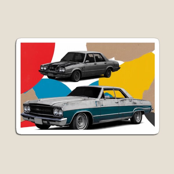Item preview, vintage cars illustration 50s designed and sold by AwardArt33.
