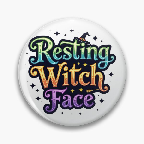 Item preview, Resting Witch Face designed and sold by J-CCreations.
