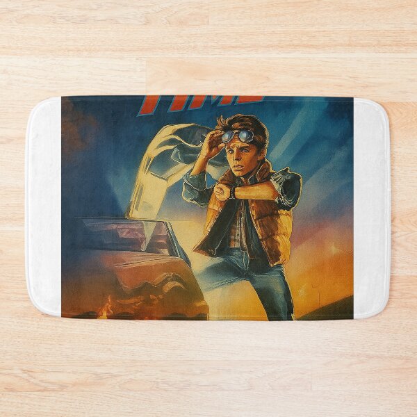 Item preview, Back in Time – Retro Time Travel Poster designed and sold by NeonVaultStudio.