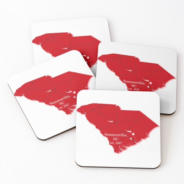 Item preview, Summerville, SC [Red] designed and sold by PhilbonianDezin.