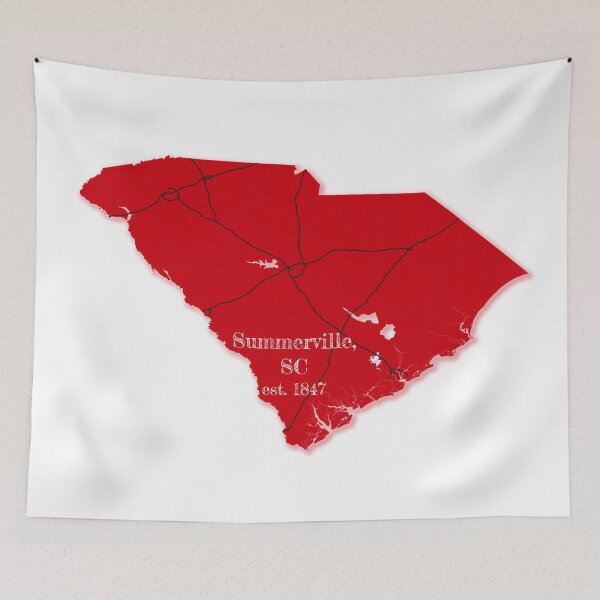 Item preview, Summerville, SC [Red] designed and sold by PhilbonianDezin.