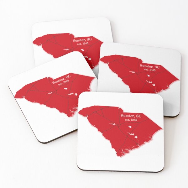 Item preview, Sumter, SC [Red] designed and sold by PhilbonianDezin.
