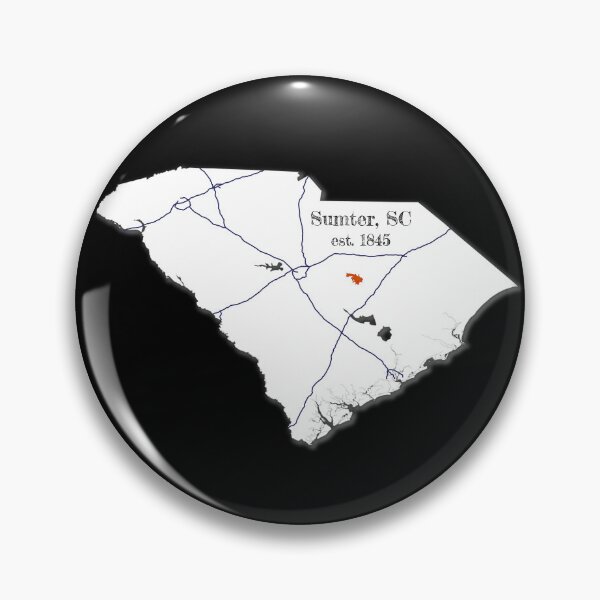 Item preview, Sumter, SC [White] designed and sold by PhilbonianDezin.