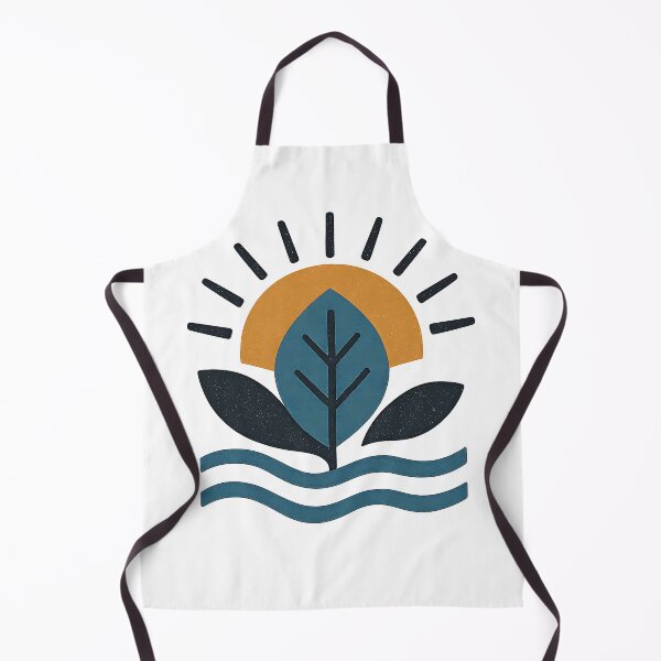 Item preview, Floral Harmony – Abstract Nature Emblem designed and sold by ChicChikCraze.